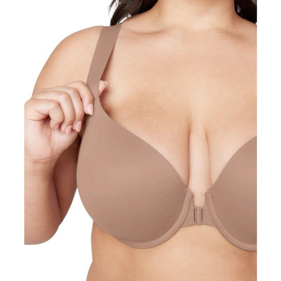 Spanx Bra-llelujah! Lightly Lined Full Coverage Bra Size 38C Nude Underwired - Picture 2 of 10